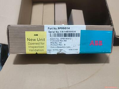 ABB  全新 拆封 SPDSO14(议价商品）