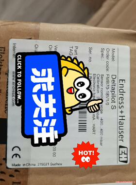 全新E+H恩德斯豪斯压力变送器FMB70-18V1/0(议价商品）