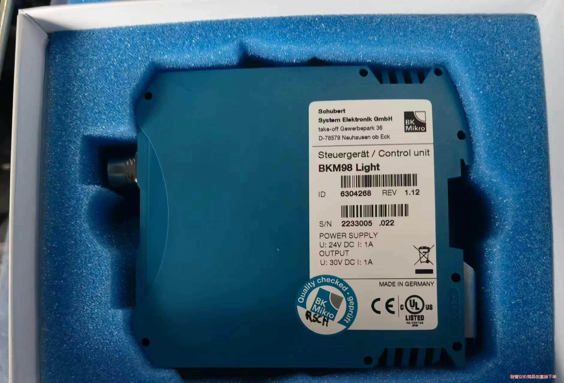 97  BK MIKRO控制器刀检单元控制器，BKM98 L(议价商品）