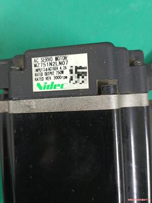 三协 尼得科伺服电机MZ751N2LN07、750W 、实物(议价商品）