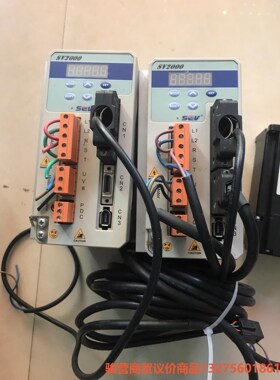 SEV伺服电机套装0.4KW，SV2000-0421 ，实物骏营商贸-议价