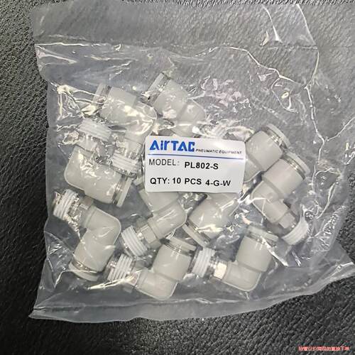 AirTAC/亚德客  气接头  弯头 型号PL802-S(议价商品）