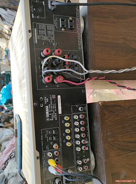 Yamaha/雅马哈型号RX-V595，马来西亚制造，正常使(议价商品）