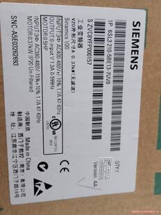7UV0全新原装 议价商品 5BE13 西门子全新变频器6SL3210