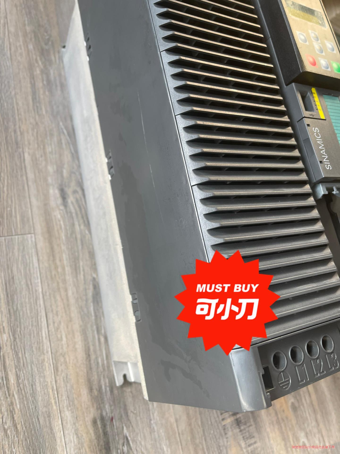 西门子变频器6SL3210-1KE22-6UF1超连结实物图，骏营议价商品