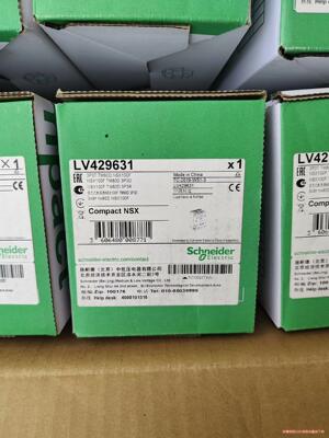 施耐德NSX100f塑壳断路器，LV429631全新原装正品议价商品