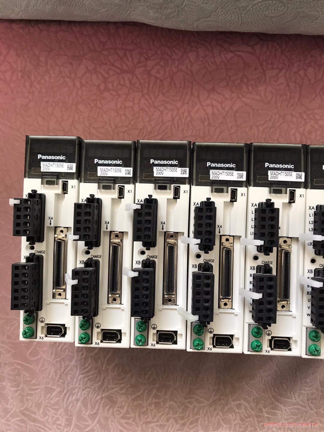 打包：正品松下Panasonic伺服驱动器5台 如图实物。全议价商品