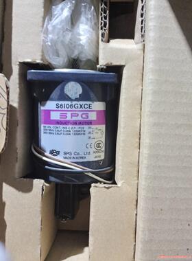 SPG韩国S6I06GXCE电机全新原装正品，来老板带走议价商品