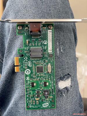 千兆 网卡 CPU-E25869，实物图，功能好(议价商品）