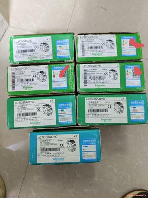 施耐德LC1D50AQ7C接触器，线圈380V，全新原装，保议价商品