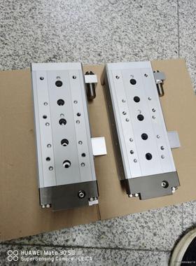 SMC EMXS25-100R滑台气缸 拆机件功能完好9成新