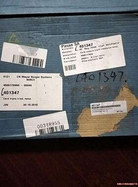 Pasan SA  401347全新库存两片(议价商品）