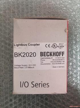 全新原装正品 BECKHOFF 倍福 BK2020  现货议价商品