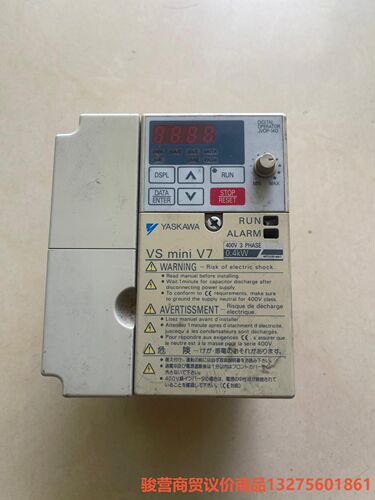 安川变频器CIMR-V7AA40P4骏营商贸-议价
