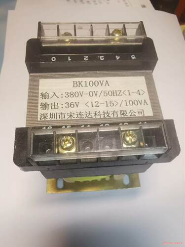全新控制变压器BK100VA 100瓦交流变压器380V变3(议价商品）