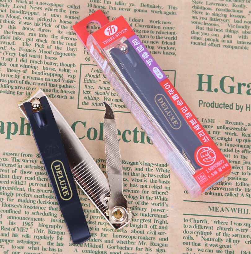 包邮正品韩国777指甲刀N-211GP镀金大号指甲剪指甲钳777指甲剪