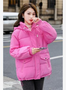 2024冬季清仓面包服女韩版潮流宽松加厚短款棉衣时尚洋气爆款外套