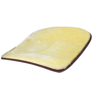 汽车坐垫毛绒单个片毛垫车用超薄主驾驶冬季座垫屁垫冬天叉车垫子