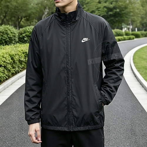 耐克NIKE外套男装2026秋季新款运动服防风立领休闲服透气上衣夹克