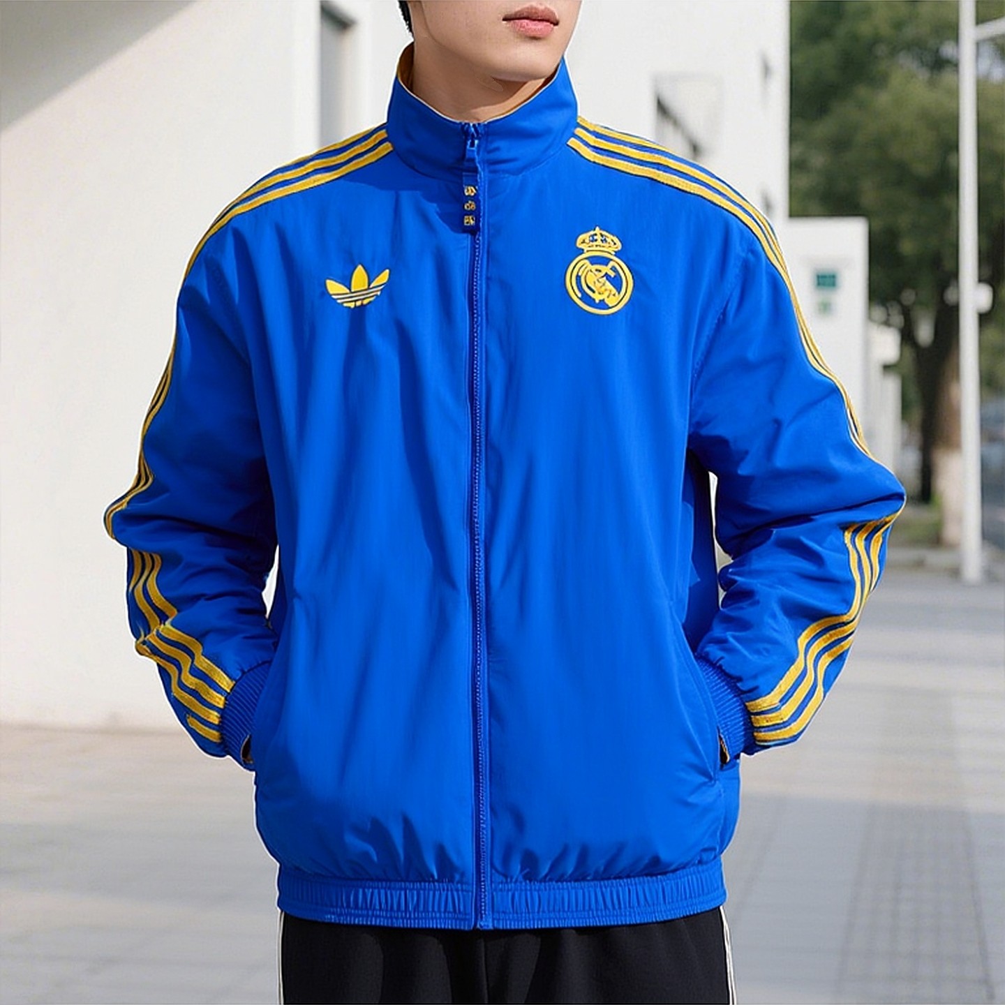 阿迪达斯男装梭织夹克两面穿外套26春新款运动服足球训练服JZ2236,运动服/休闲服装,运动茄克/外套,淘宝优惠券,粉丝福利购,淘宝优惠卷