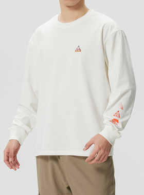 NIKE耐克男子长袖T恤2026春季新款运动服休闲套头衫IQ3713-133