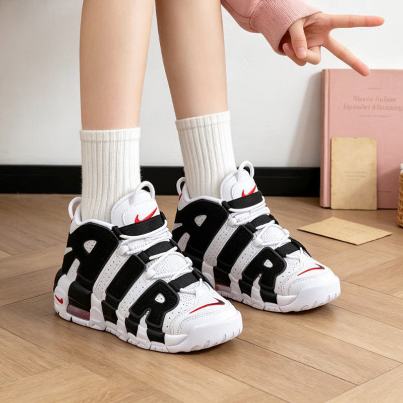 耐克女鞋Air More Uptempo皮蓬实战篮球鞋运动鞋休闲鞋415082-105