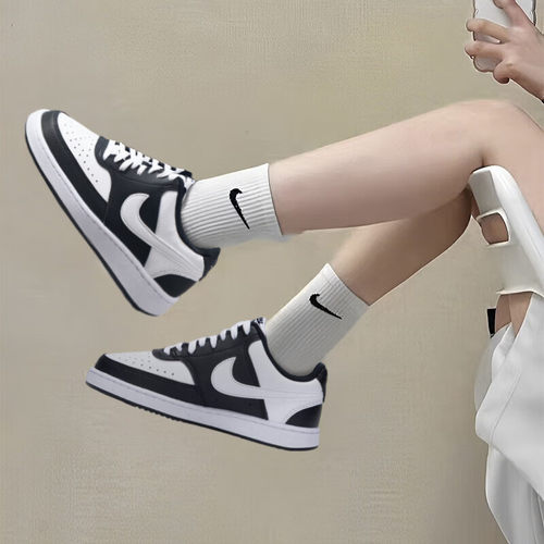 耐克女鞋春季运动鞋轻便透气板鞋COURT VISION运动休闲鞋DH3158