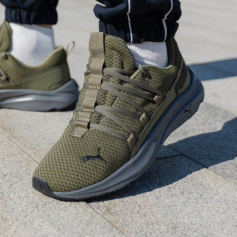 PUMA彪马跑步鞋男鞋2026春季新款男士军绿色网面缓震运动鞋377671,运动鞋new,跑步鞋,淘宝优惠券,粉丝福利购,淘宝优惠卷