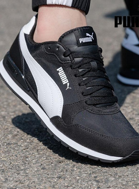 PUMA彪马男鞋女鞋正品2026春季新款黑色运动鞋低帮休闲鞋384857