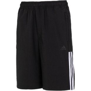 阿迪达斯adidas运动裤男裤运动训练健身透气休闲短裤五分裤IN6510