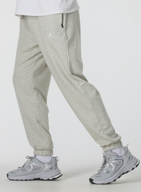 NIKE耐克男灰色休闲裤26春季新款运动裤长裤跑步束脚裤FV8609-050