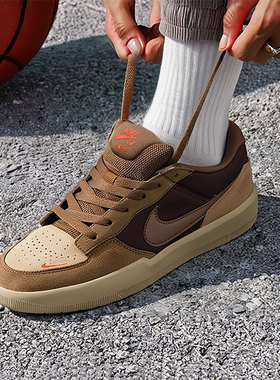 NIKE耐克男鞋板鞋25新款SBFORCE58低帮轻便透气运动休闲鞋DV5477