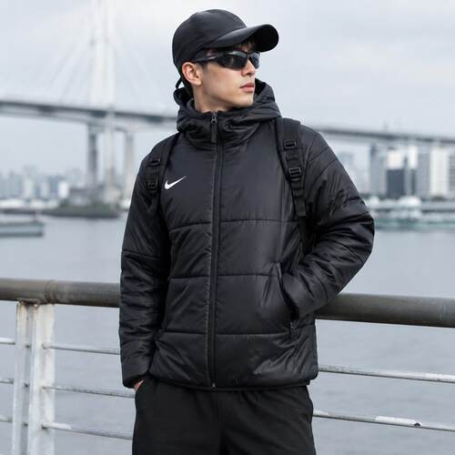 NIKE耐克男装短款棉服厚外套2026秋冬保暖运动服上衣JF8935-010