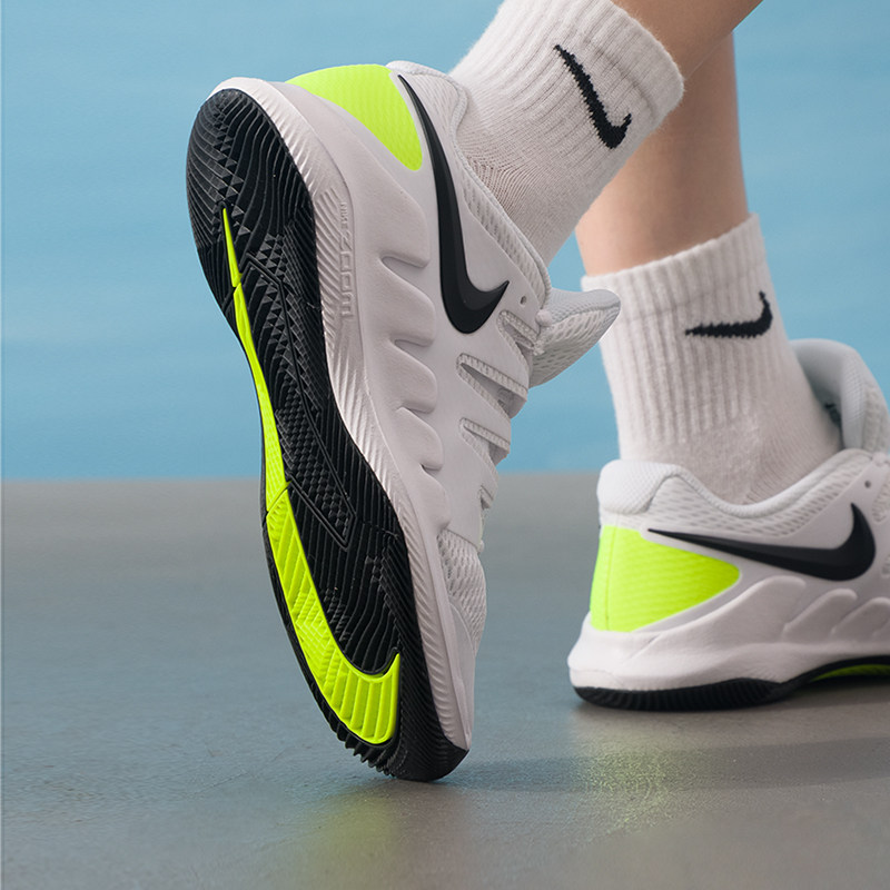 耐克（NIKE）大童鞋女鞋 新款运动鞋JR VAPOR X网球鞋时尚潮流透,运动鞋new,运动休闲鞋,淘宝优惠券,粉丝福利购,淘宝优惠卷
