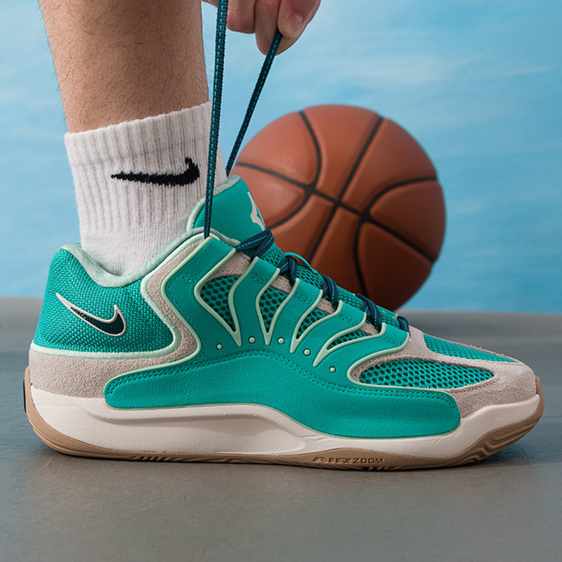 NIKE耐克男鞋篮球鞋25新款冬季KD18 EP比赛训练运动鞋HV1991-301