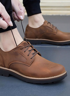 Timberland添柏岚商务皮鞋男鞋通勤舒适耐磨皮革休闲鞋A5V11F13