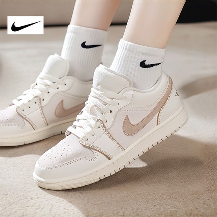耐克NIKE女鞋25冬季AIR JORDAN 1运动鞋休闲鞋篮球鞋HV4268-120