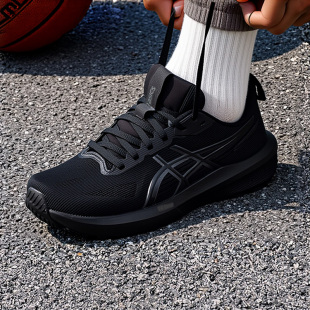 ASICS亚瑟士男鞋黑色低帮跑步鞋26新款GT1000 14运动鞋1011C077