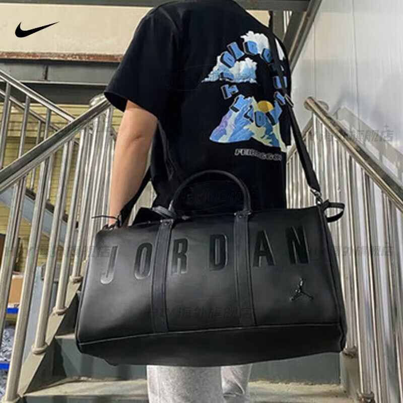 NIKE耐克男包女包行李包大容量健身包Jordan时尚手提包旅行斜挎包