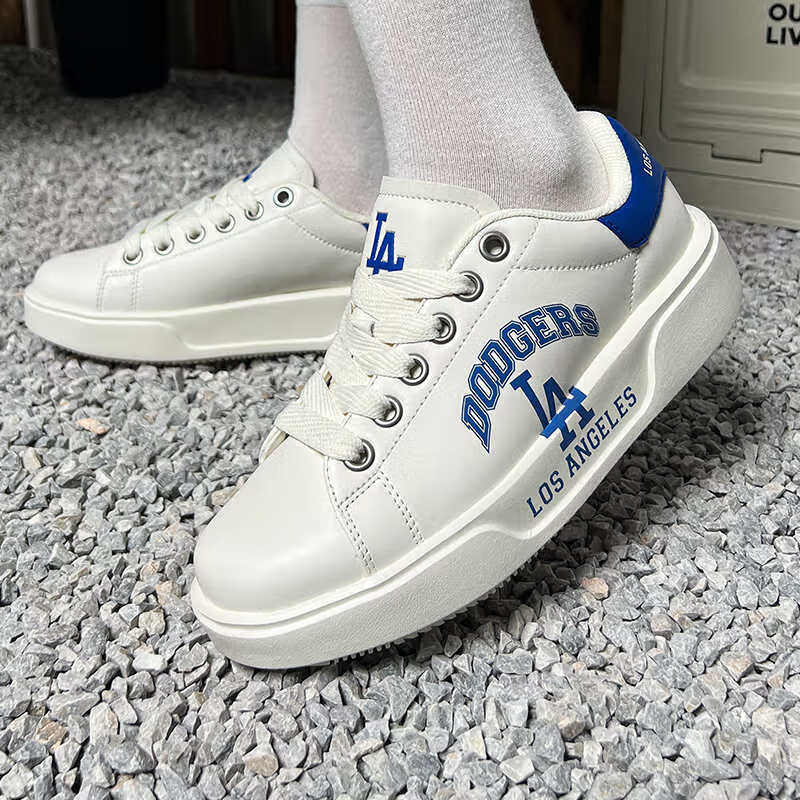 MLB官方男女同款板鞋运动鞋低帮基础休闲鞋子时尚小白鞋3ASXCCV3N