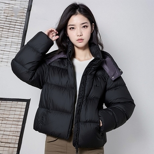 adidas阿迪达斯三叶草女子冬季户外保暖运动服休闲羽绒服KG4905