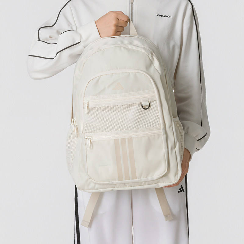 adidas正品初中高中男女学生书包双肩包户外通勤旅行背包