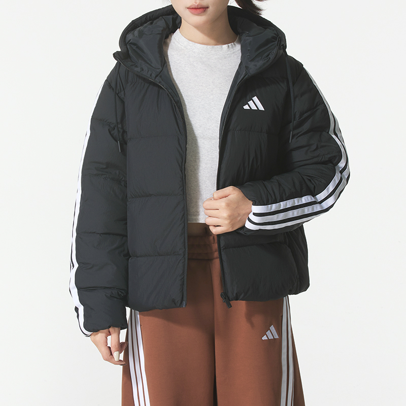 adidas阿迪达斯羽绒服女新款户外简约日常舒适休闲保暖外套KH3978