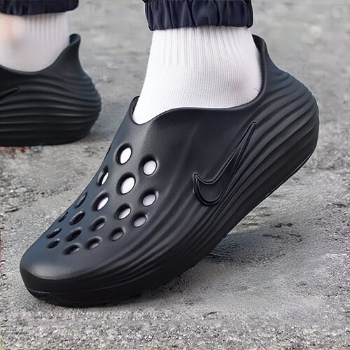 Nike耐克凉鞋男夏季新款ReactX Rejuven8户外运动包头洞洞沙滩