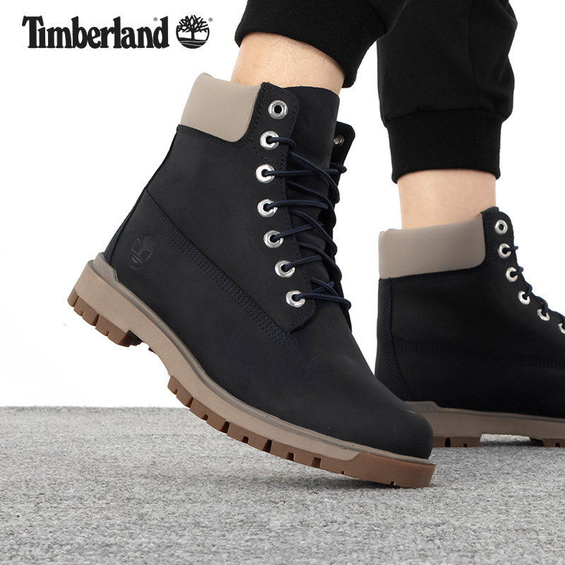 timberland添柏岚马丁靴男子新款户外休闲鞋轻便透气中筒靴a5nj8