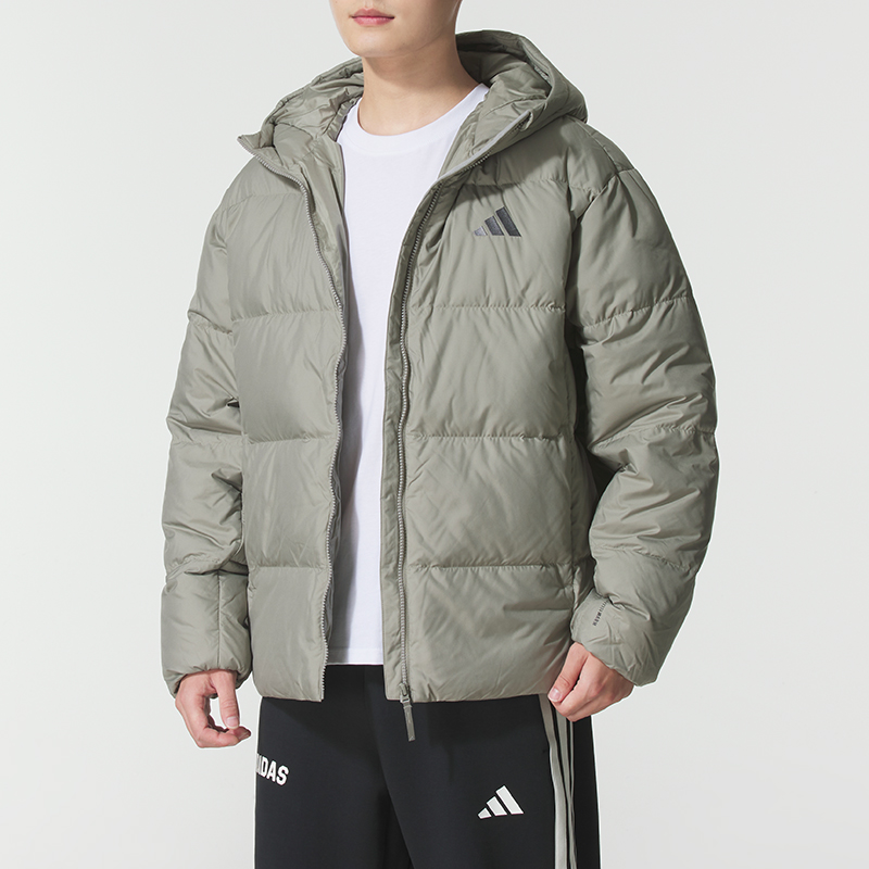 Adidas阿迪达斯秋冬男装羽绒服25新款厚外套保暖户外运动服KC2479
