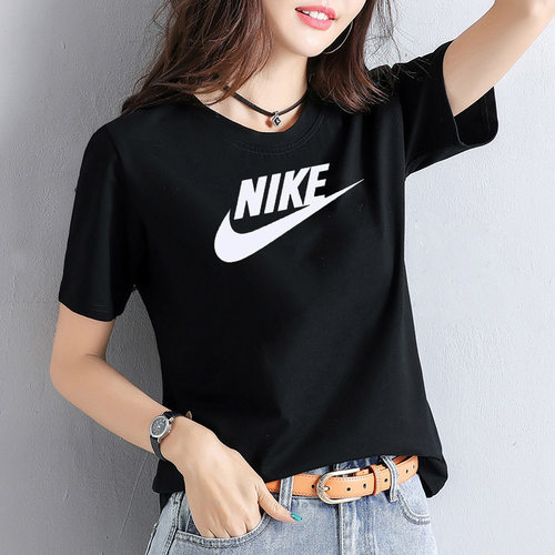 耐克女装短袖Nike休闲运动服圆领