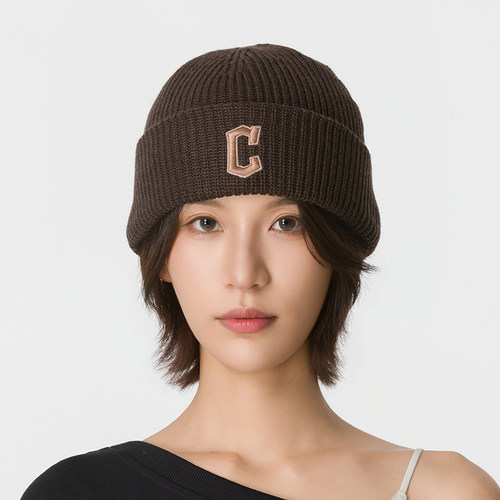 MLB秋冬绒线帽男女保暖休闲帽子26新款套头大头围运动帽3ABNBM266