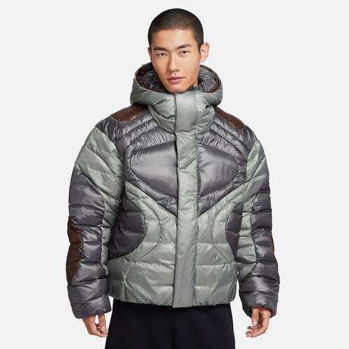 Nike耐克运动衣男装冬季新款保暖立领连帽休闲服服外套FB7424