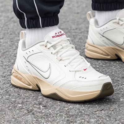 Nike耐克男鞋26春Air Monarch 4米色复古老爹鞋休闲鞋IQ9792-112